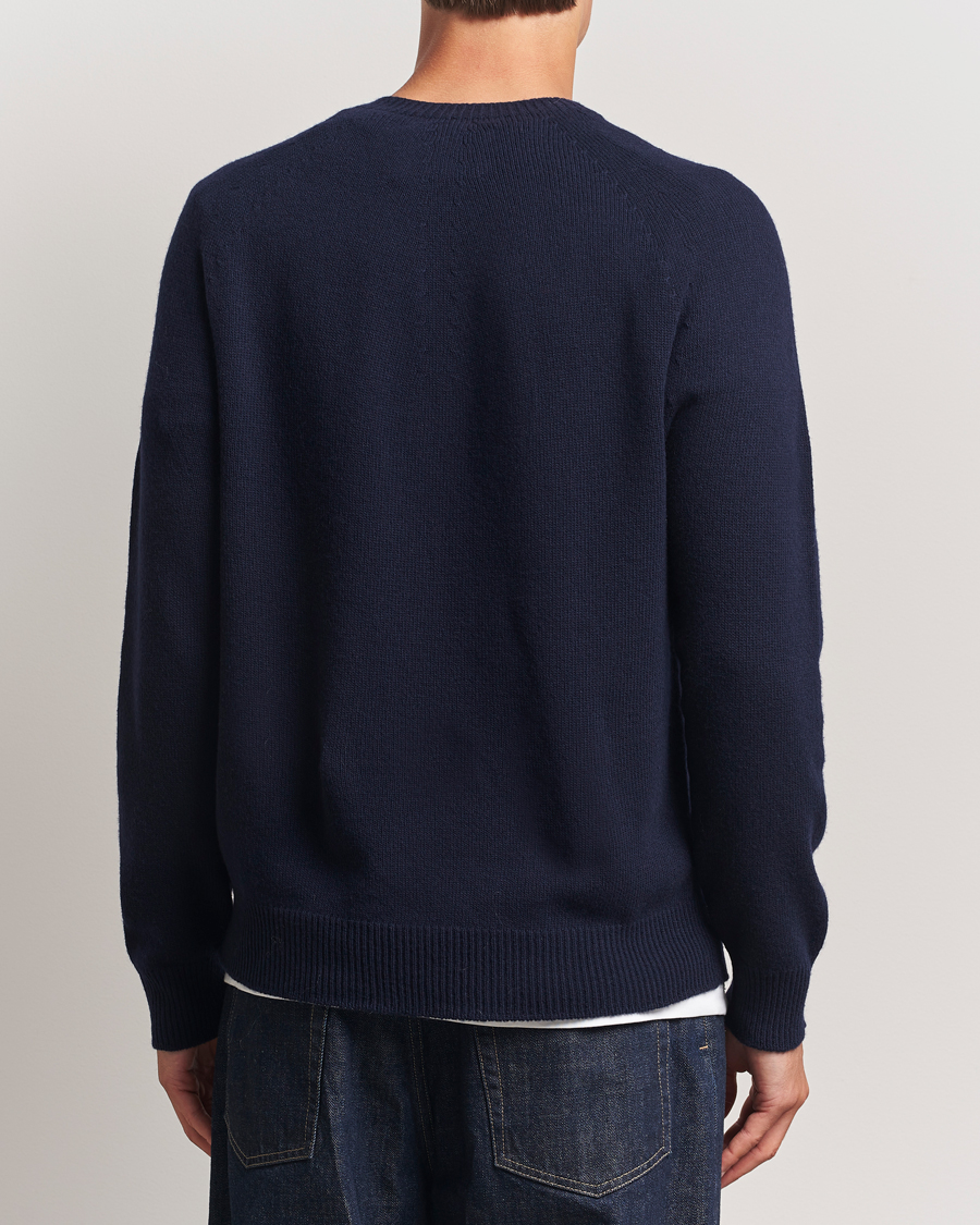 Herren | Pullover | Jil Sander | Wool/Cashmere Round Neck Sweater Navy