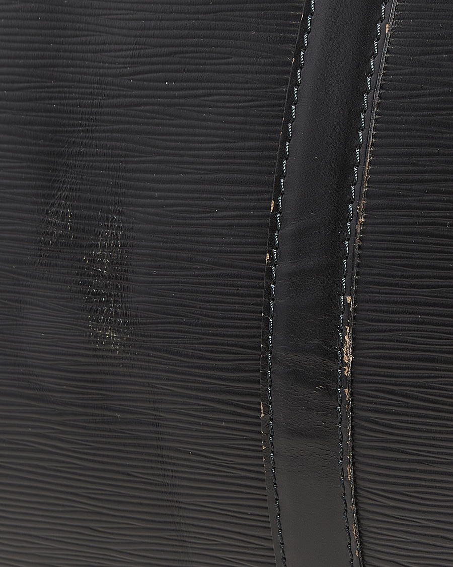 Herren | Louis Vuitton Pre-Owned Keepall 55 Epi Leather Black | Louis Vuitton Pre-Owned | Keepall 55 Epi Leather Black