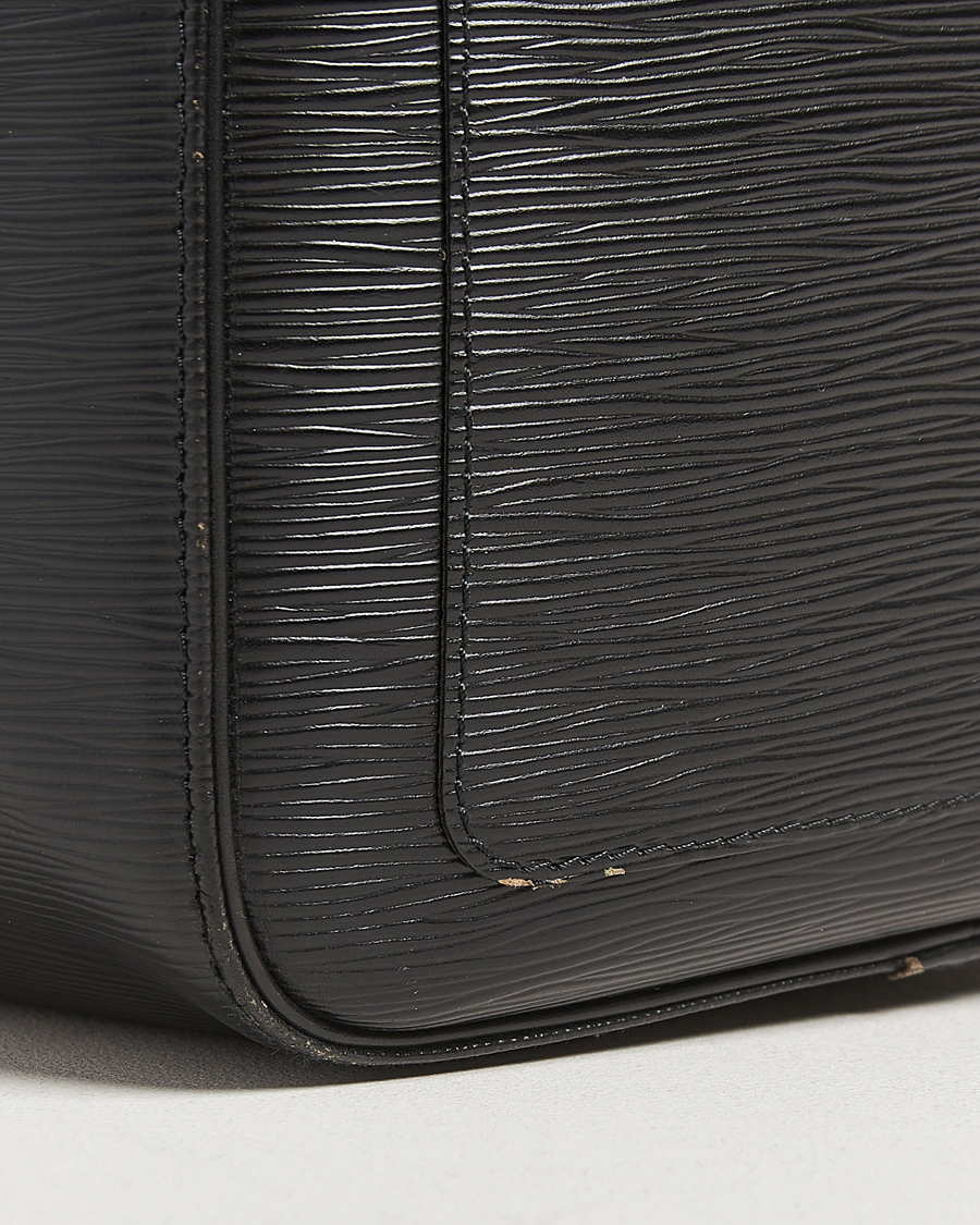 Herren | Louis Vuitton Pre-Owned Keepall 55 Epi Leather Black | Louis Vuitton Pre-Owned | Keepall 55 Epi Leather Black