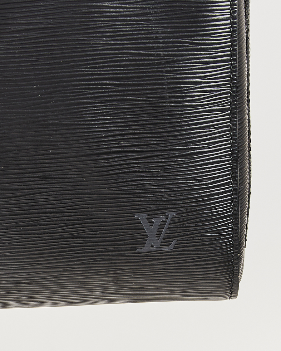 Herren | Louis Vuitton Pre-Owned Keepall 45 Epi Leather Black | Louis Vuitton Pre-Owned | Keepall 45 Epi Leather Black