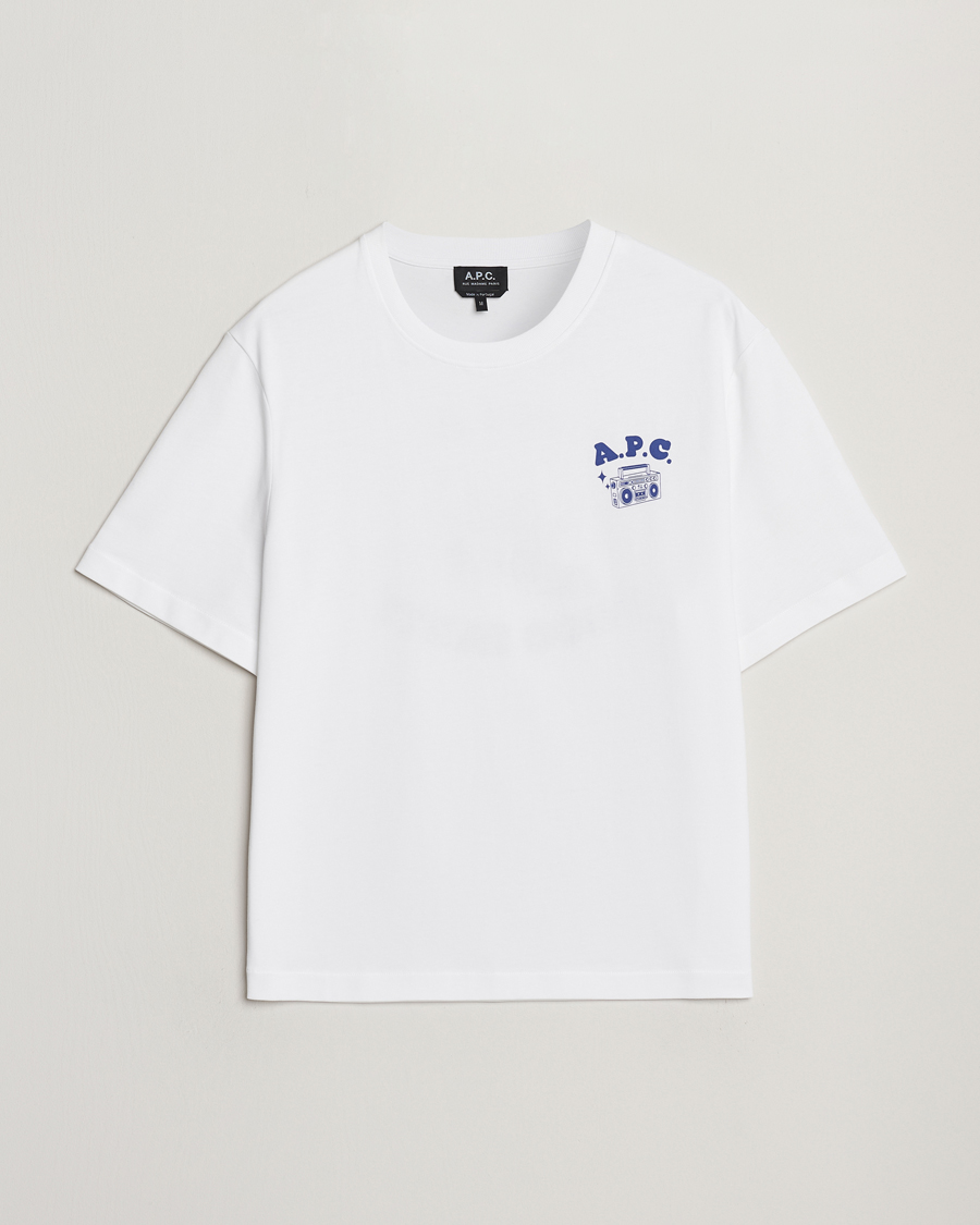 Herren | T-Shirts | A.P.C. | Disco T-Shirt White