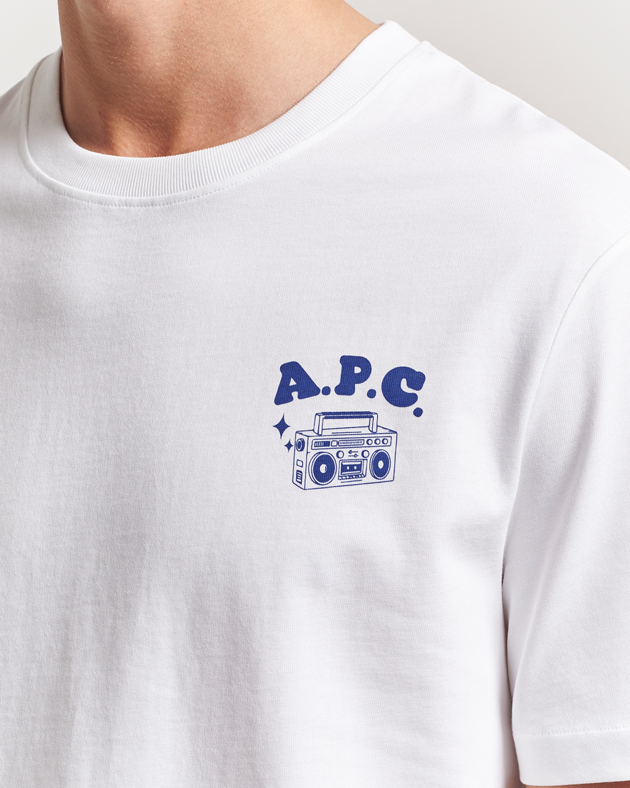 Herren | T-Shirts | A.P.C. | Disco T-Shirt White