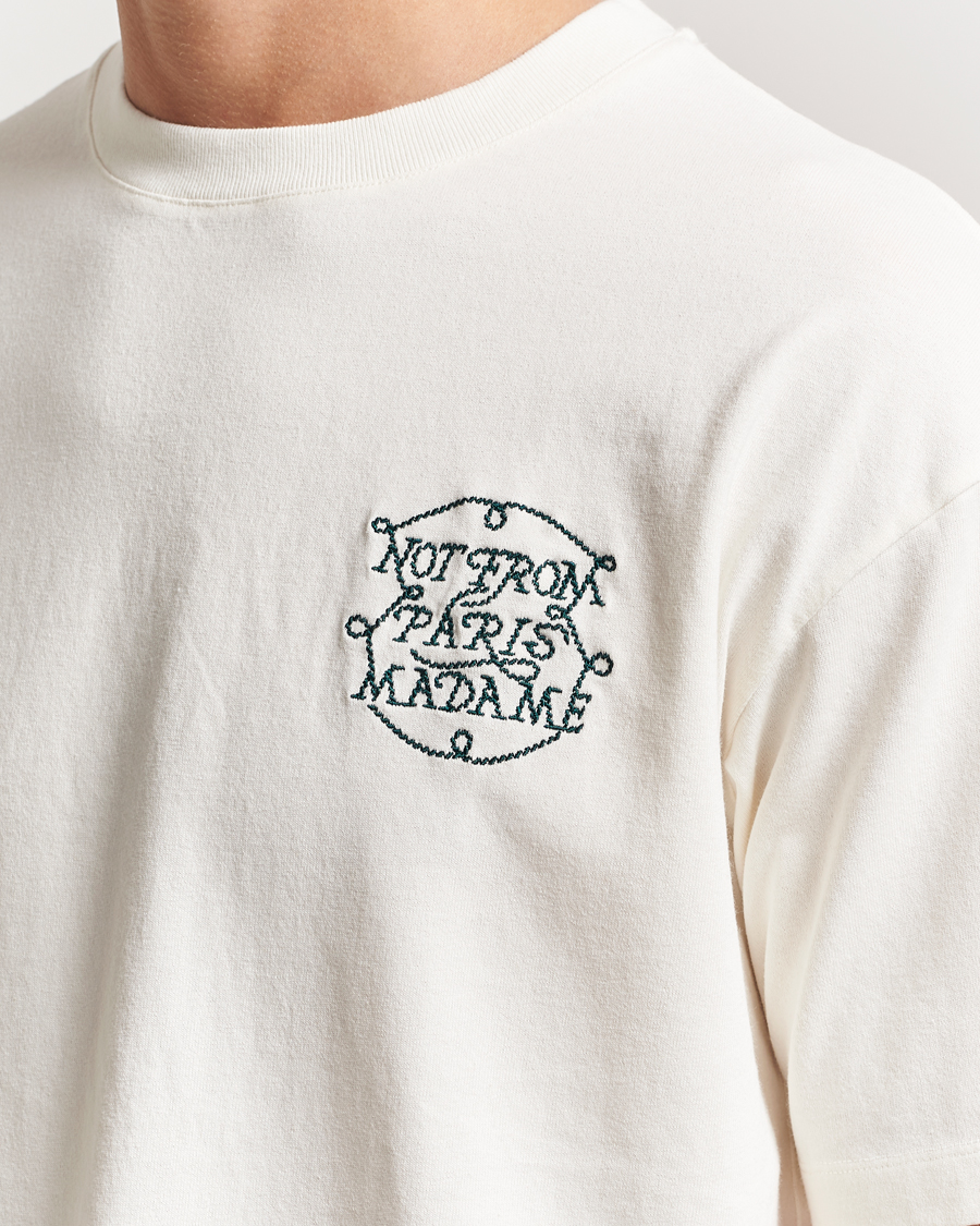 Herren | T-Shirts | Drôle de Monsieur | Slogan Tresses T-Shirt Off White