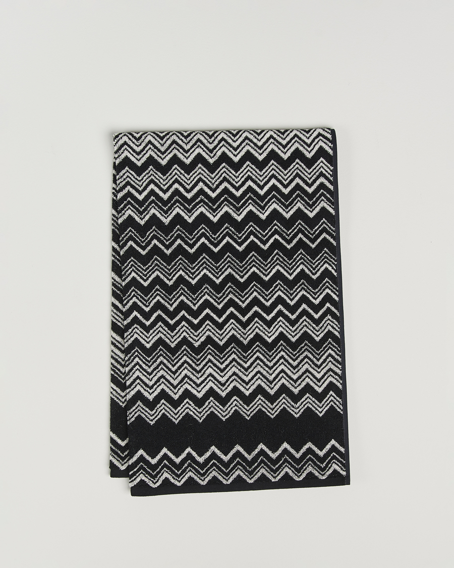 Herren | Textilien | Missoni Home | Keith Bath Towel 70x115cm Black/White