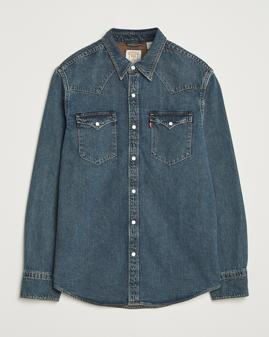 Herren | Hemden | Levi's | Barstow Western Standard Shirt Dark Blue