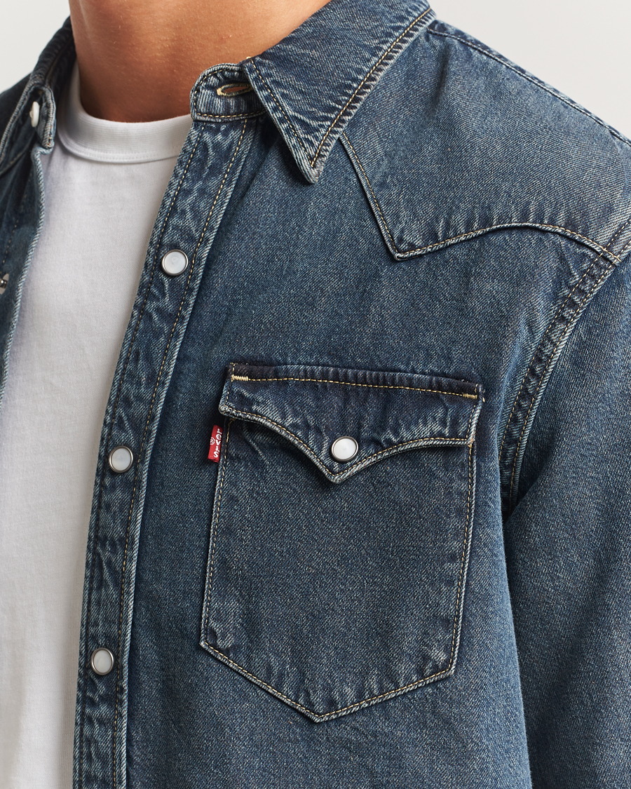 Herren | Hemden | Levi's | Barstow Western Standard Shirt Dark Blue