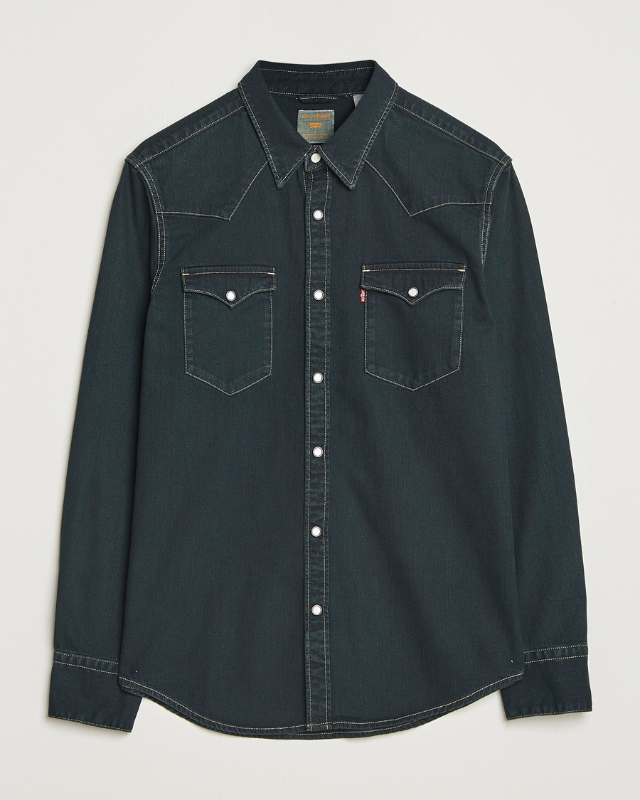 Herren | Hemden | Levi's | Barstow Western Standard Shirt Washed Black