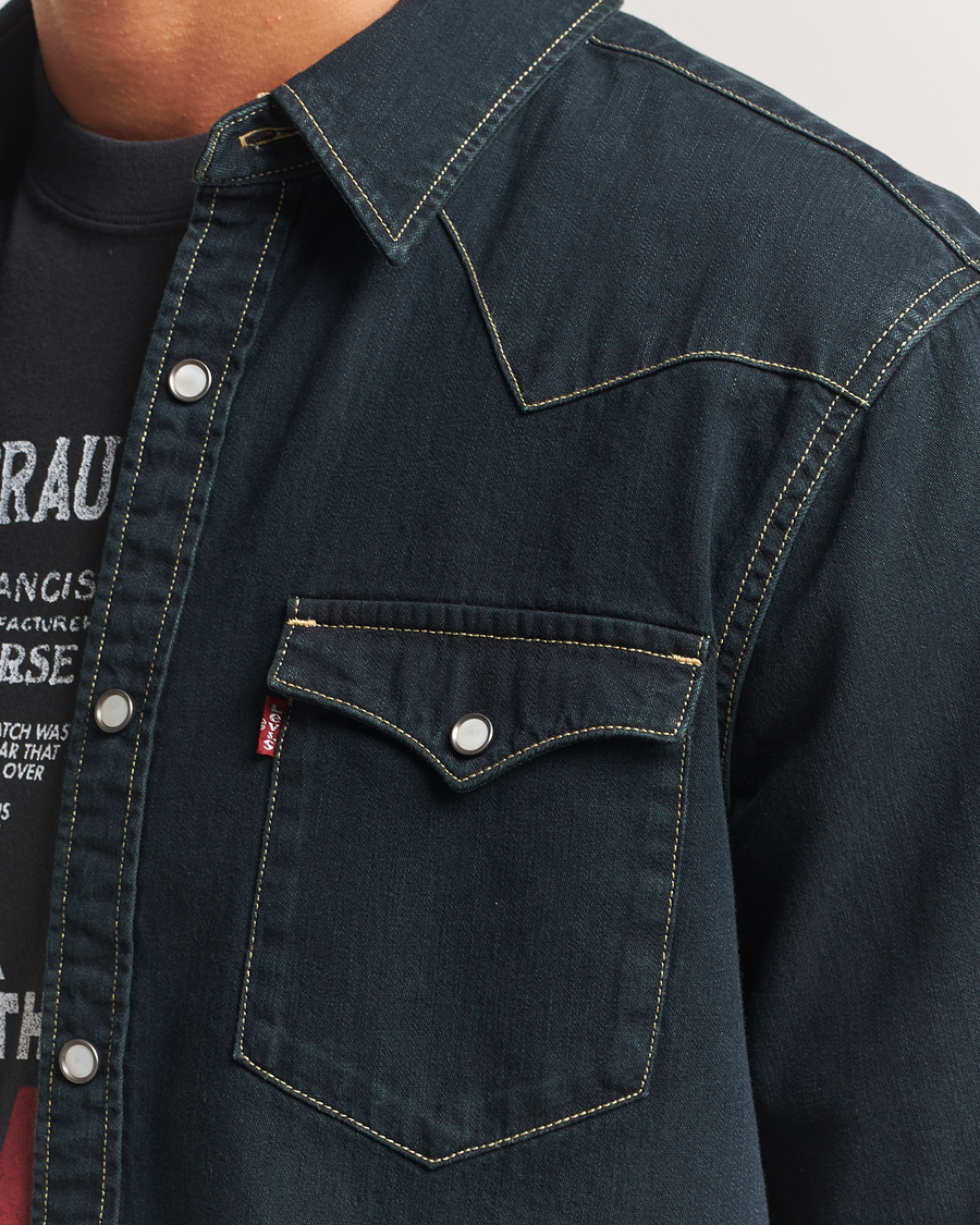 Herren | Hemden | Levi's | Barstow Western Standard Shirt Washed Black