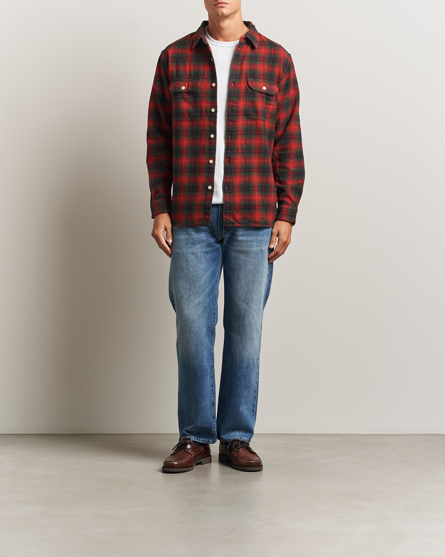 Herren | Hemden | Levi's | Jackson Worker Shirt Rythmic Red