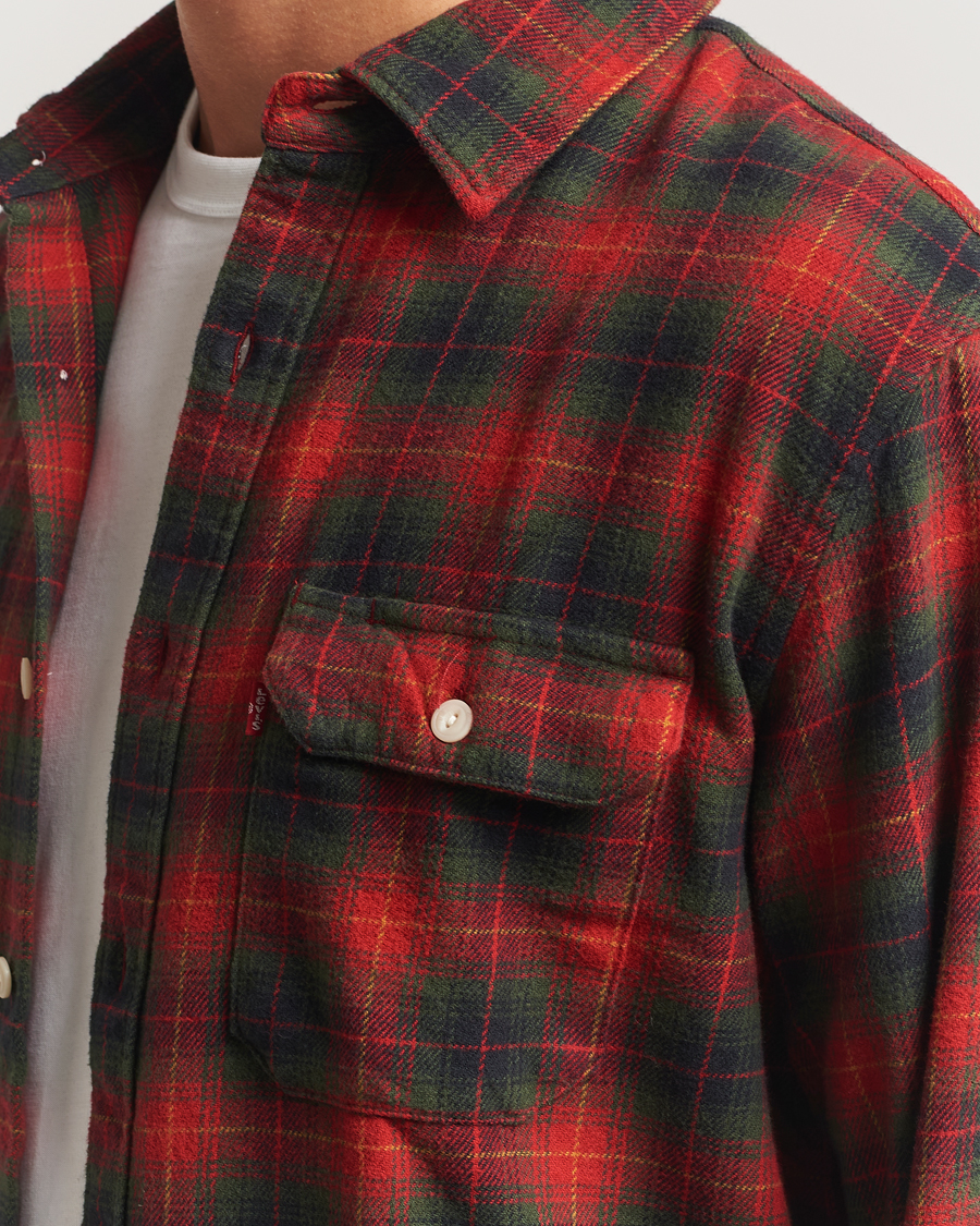 Herren | Hemden | Levi's | Jackson Worker Shirt Rythmic Red