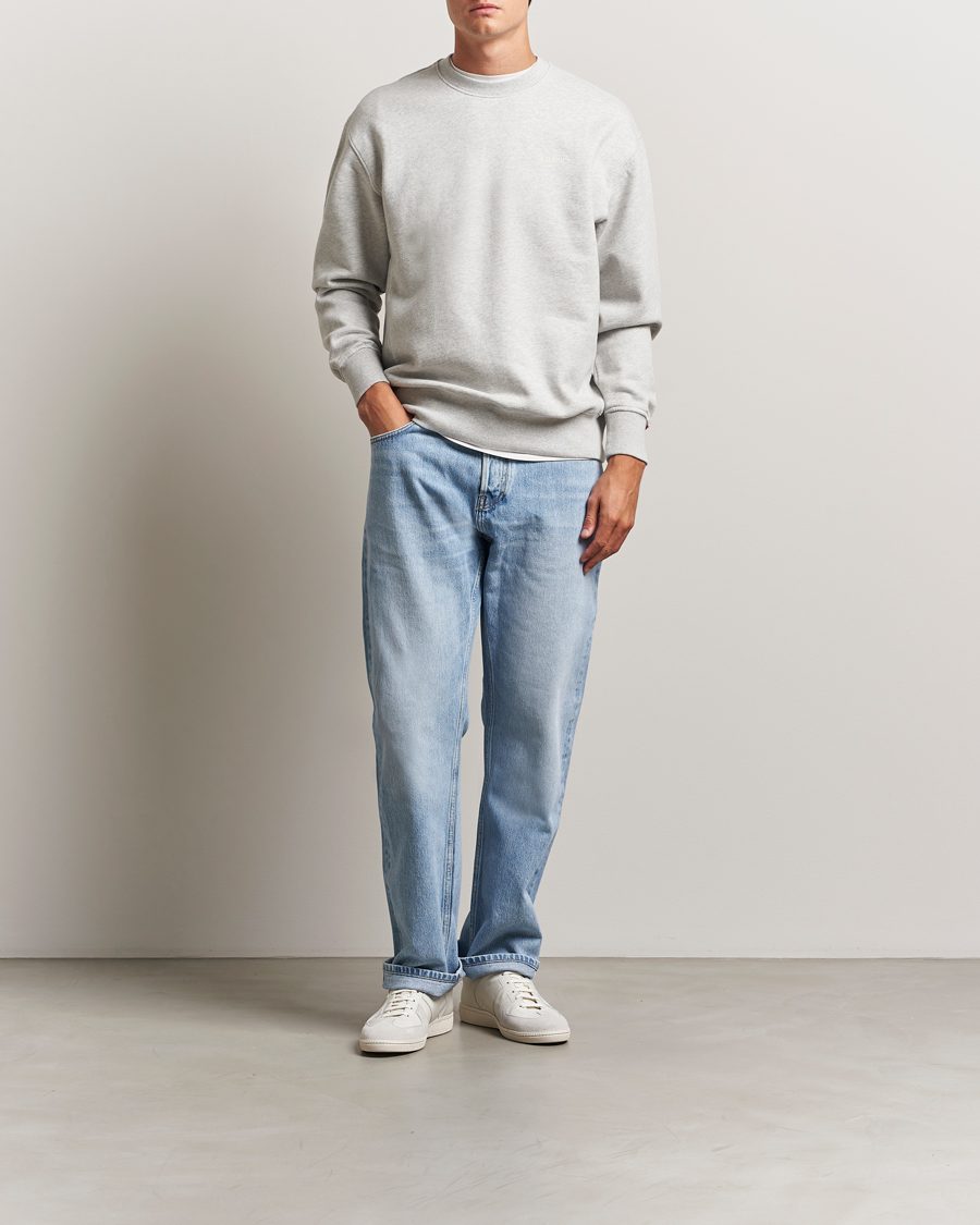 Herren | Pullover | Levi's | Authentic Crew Neck Sweatshirt Light Grey Heather