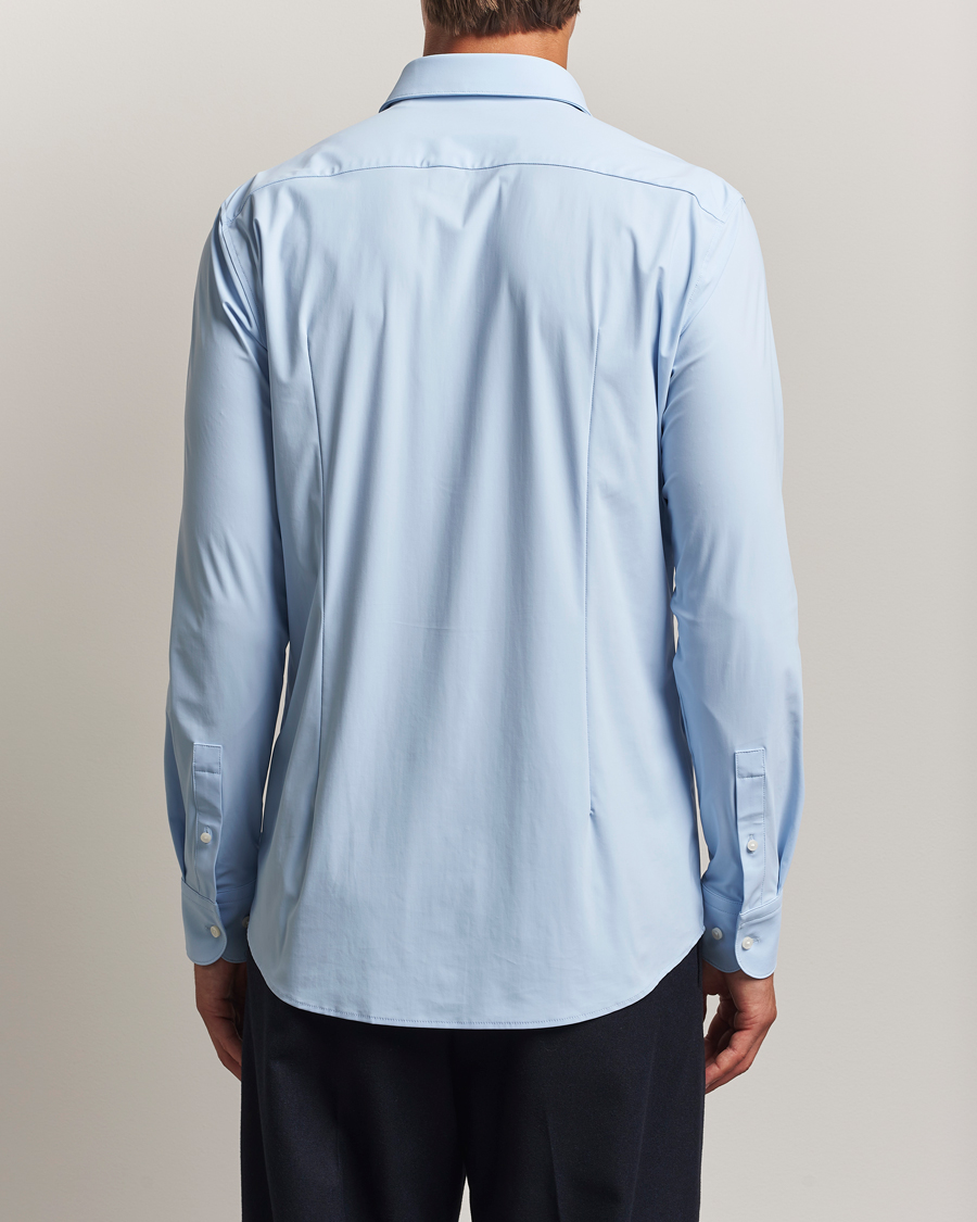Herren | Hemden | BOSS BLACK | Hank 4-Way Stretch Shirt Light Blue