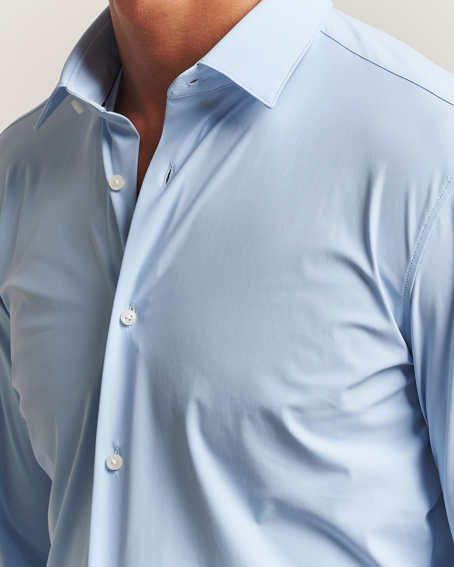 Herren | Hemden | BOSS BLACK | Hank 4-Way Stretch Shirt Light Blue