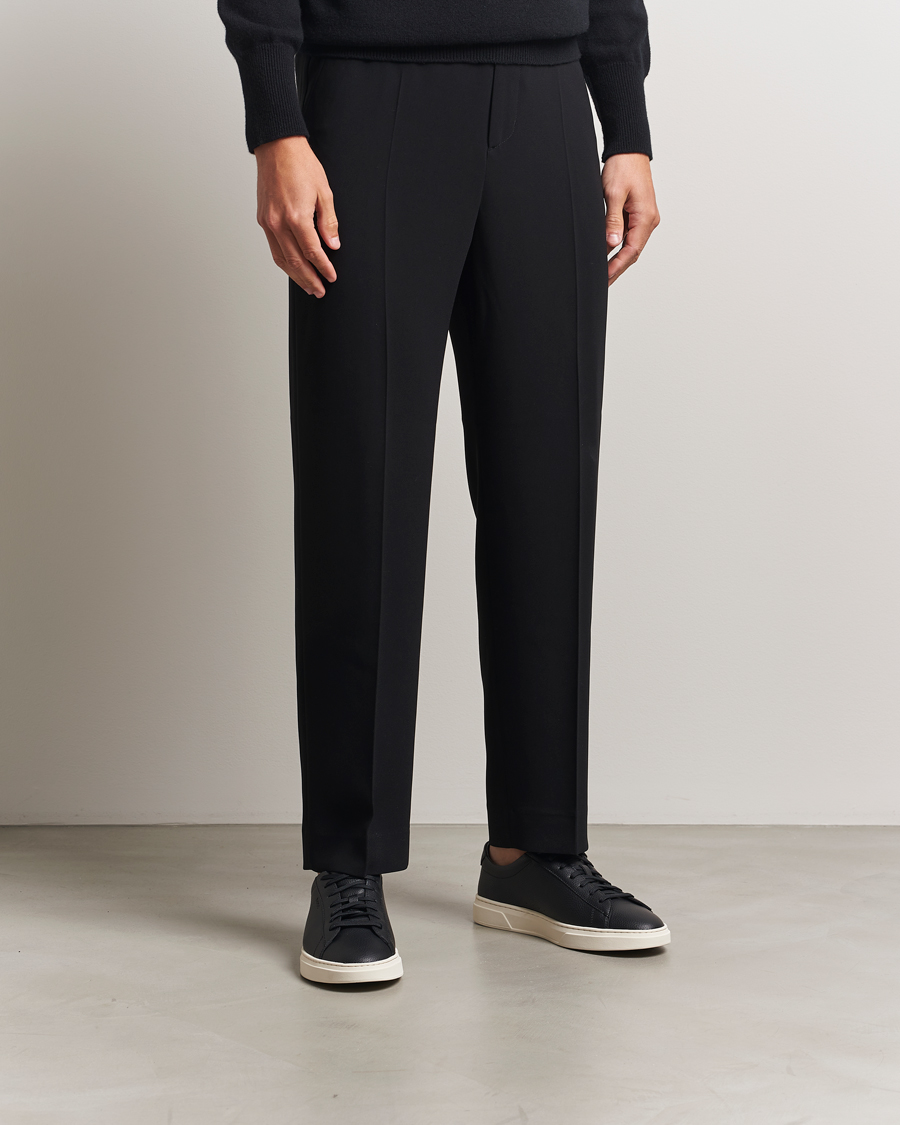 Herren | BOSS BLACK Kieran Grained Leather Sneaker Black | BOSS BLACK | Kieran Grained Leather Sneaker Black