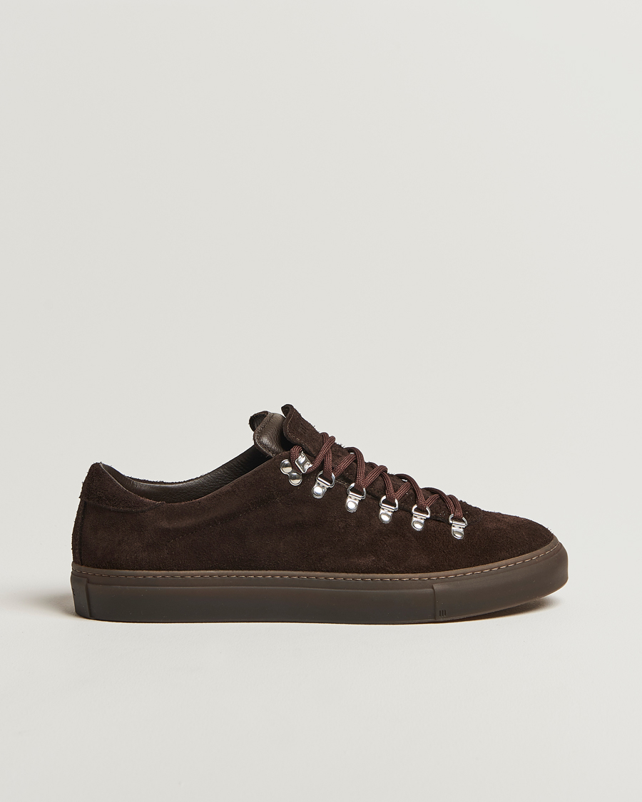 Herren | Diemme Marostica Low Sneaker Dark Brown Suede | Diemme | Marostica Low Sneaker Dark Brown Suede
