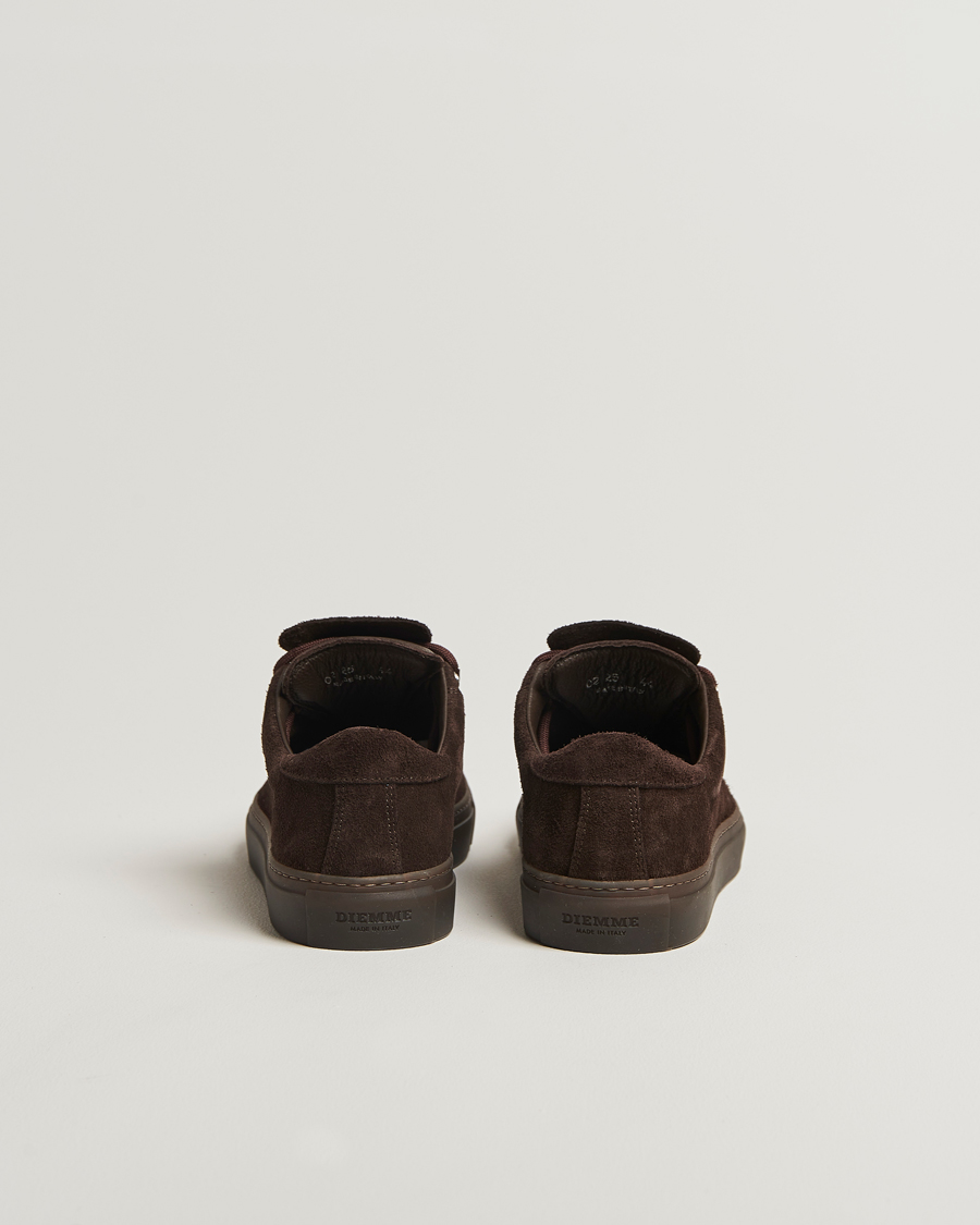 Herren | Diemme Marostica Low Sneaker Dark Brown Suede | Diemme | Marostica Low Sneaker Dark Brown Suede