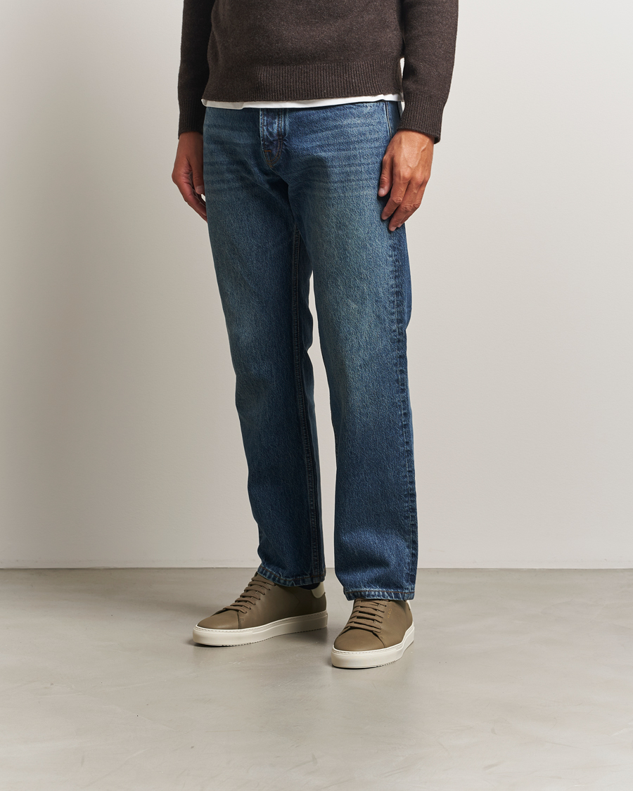 Herren | Axel Arigato Clean 90 Nubuck Sneaker Dark Green/Light Beige | Axel Arigato | Clean 90 Nubuck Sneaker Dark Green/Light Beige