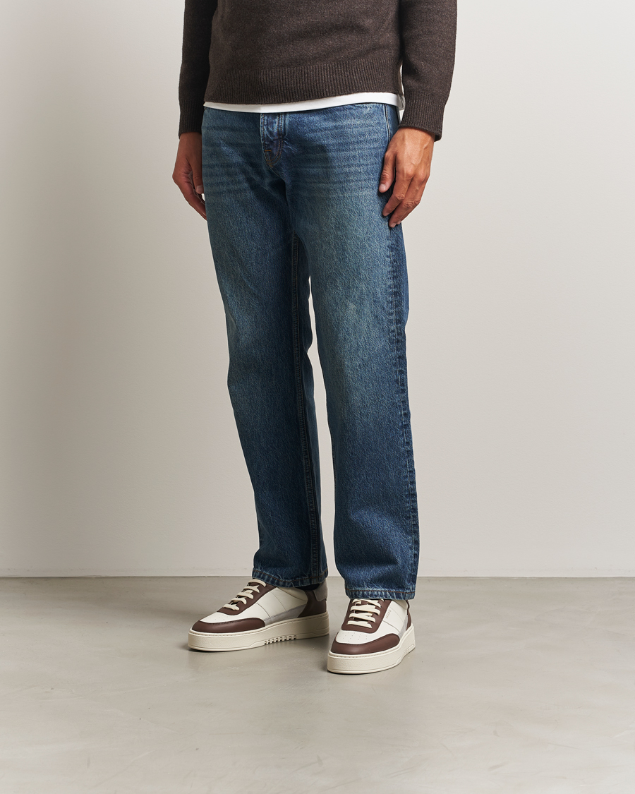 Herren | Axel Arigato Orbit Vintage Sneaker Grey/Dark Brown | Axel Arigato | Orbit Vintage Sneaker Grey/Dark Brown