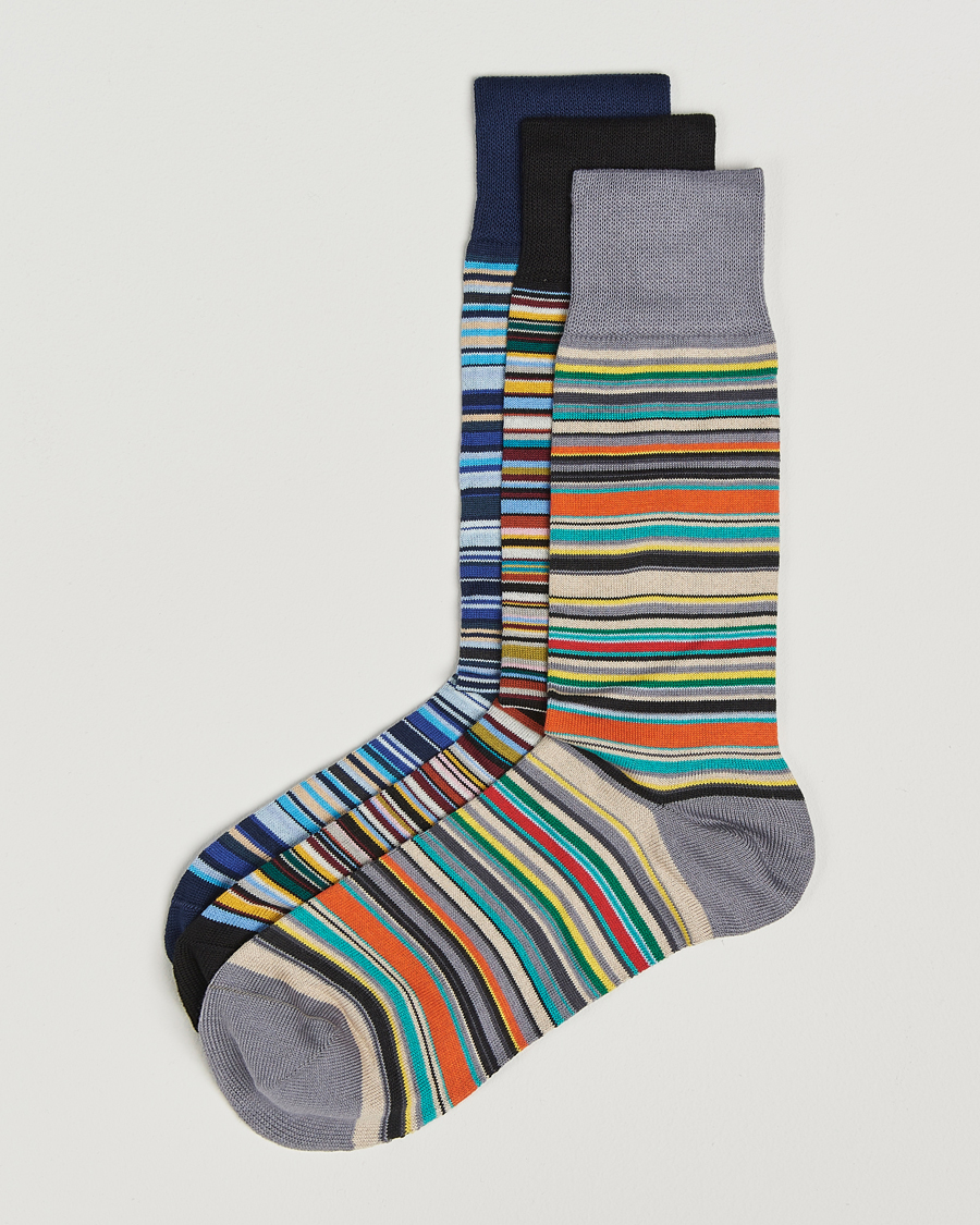 Herren | Unterwäsche | Paul Smith | Paul Smith3-Pack Signature Striped SocksMulti