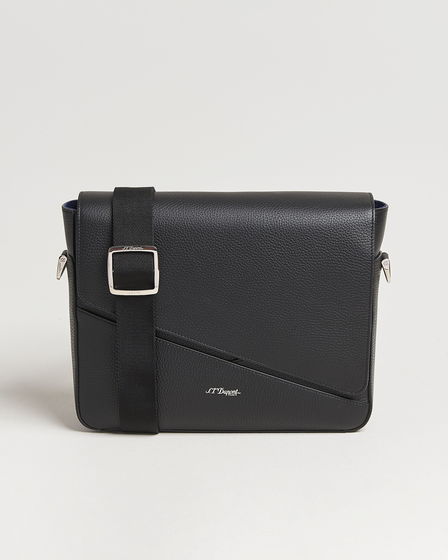 Herren | Taschen | S.T. Dupont | Neo Capsule Messenger Bag Black Grained
