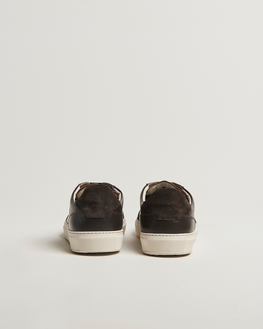 Herren | Sneaker | Sweyd | Center Leather/Suede Sneakers Dark Brown