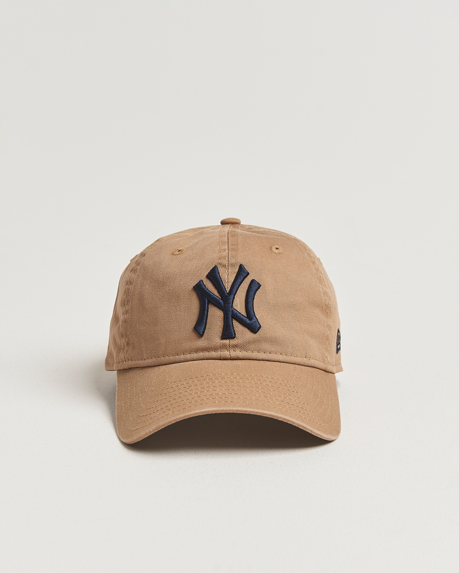 Herren | New Era 9Twenty Washed Cotton Cap Beige New York Yankees | New Era | 9Twenty Washed Cotton Cap Beige New York Yankees