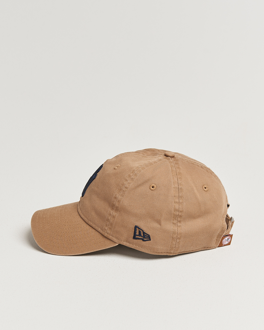 Herren | New Era 9Twenty Washed Cotton Cap Beige New York Yankees | New Era | 9Twenty Washed Cotton Cap Beige New York Yankees