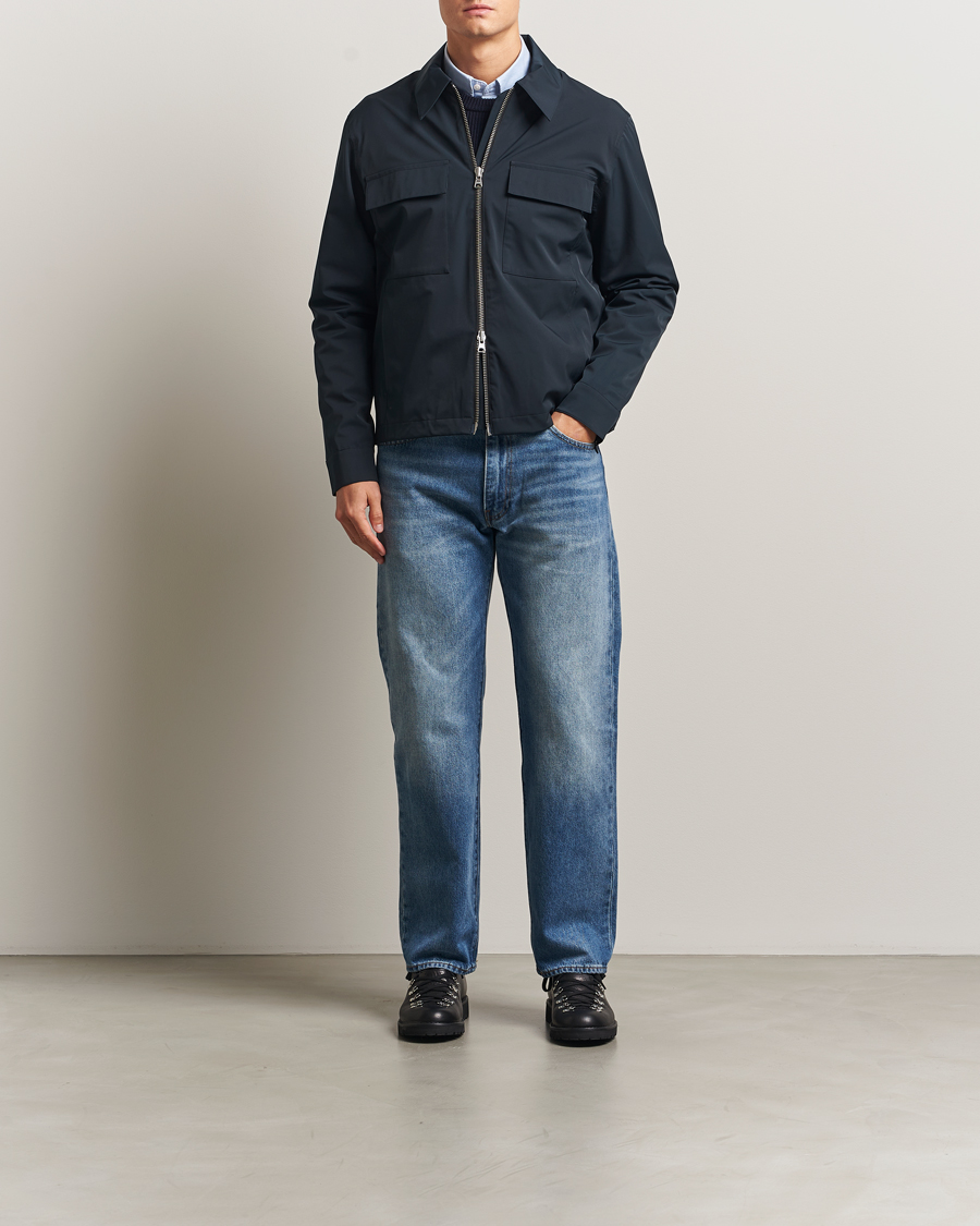 Herren | Jacken | NN07 | Alban Bomber Jacket Navy Blue