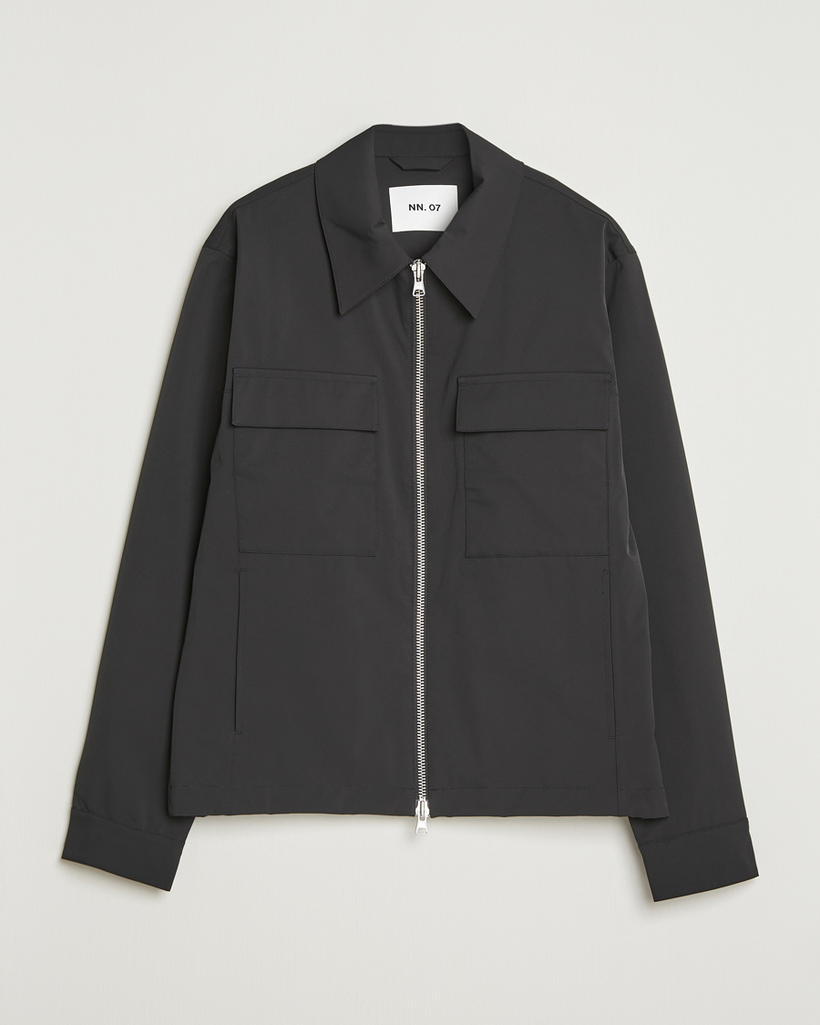 Herren | Jacken | NN07 | Alban Bomber Jacket Black