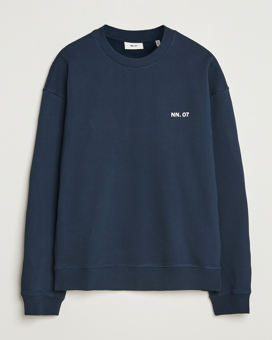 Herren | Pullover | NN07 | Dagon Crew Neck Sweatshirt Navy
