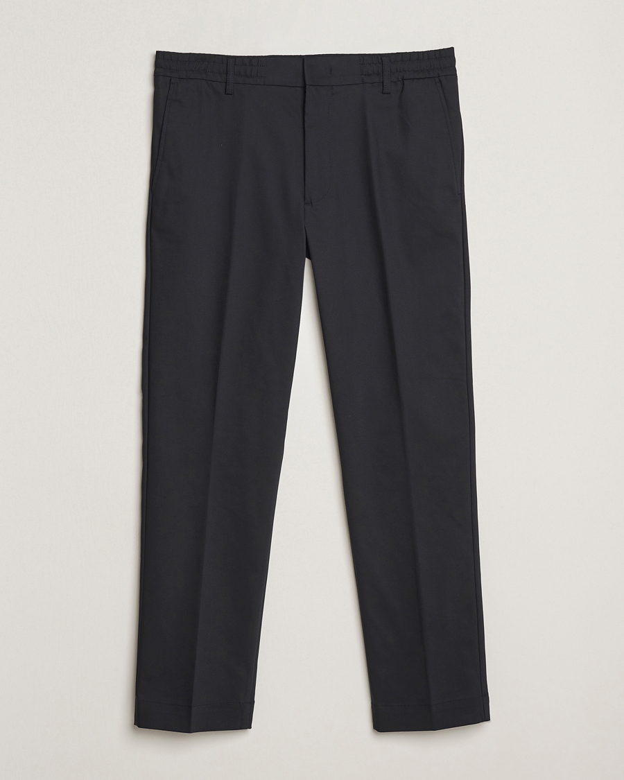 Herren | Hosen | NN07 | Baker Cotton Drawstring Trousers Navy