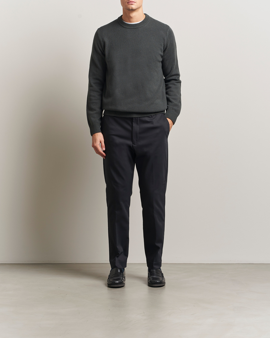 Herren | Hosen | NN07 | Baker Cotton Drawstring Trousers Navy