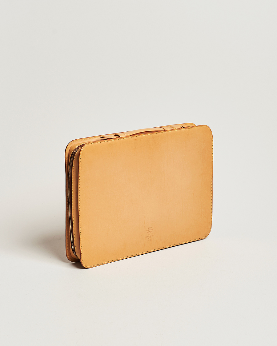 Herren | Louis Vuitton Pre-Owned Briefcase Leather   | Louis Vuitton Pre-Owned | Briefcase Leather  