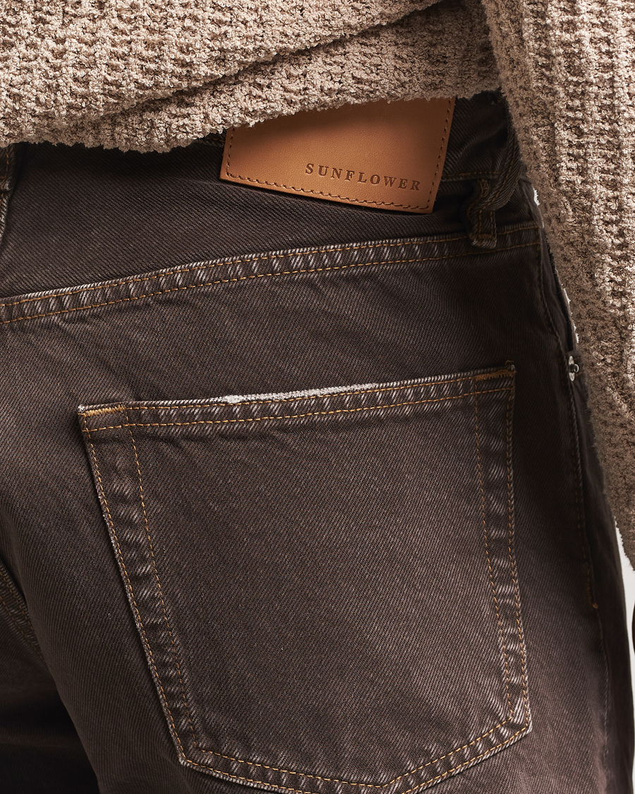 Herren | Jeans | Sunflower | Loose Jeans Vintage Brown