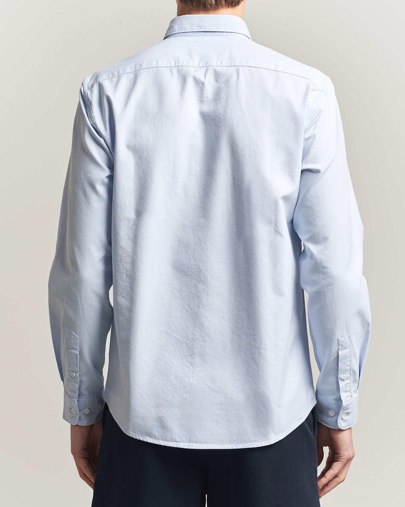 Herren | Hemden | Sunspel | Oxford Button Down Shirt Light Blue