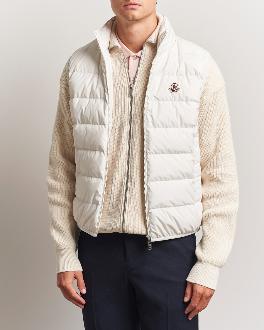 Herren | Jacken | Moncler | Contrin Down Vest Off White
