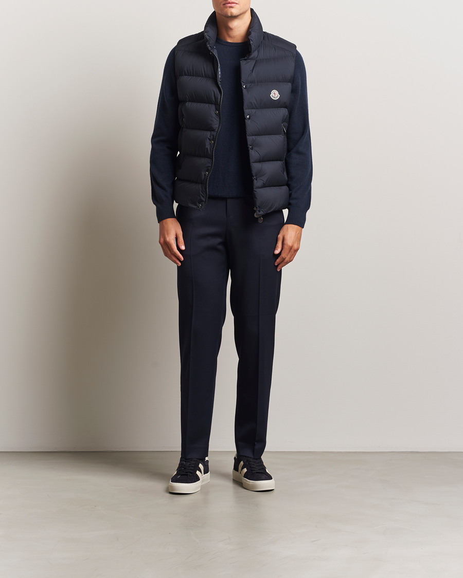 Herren | Jacken | Moncler | Tibb Matte Down Vest Navy