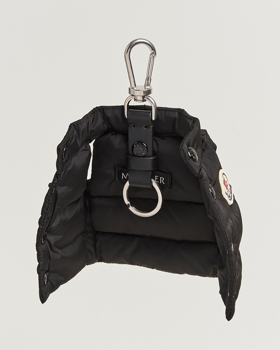 Herren | Schlüsselringe | Moncler | Down Vest Key Ring Black