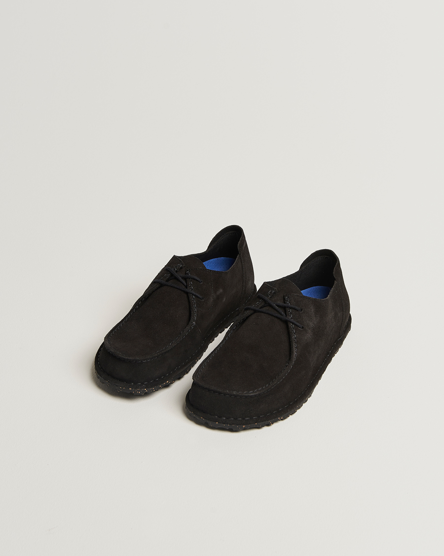 Herren | Loafer | BIRKENSTOCK | Utti Lace Suede Loafer Black