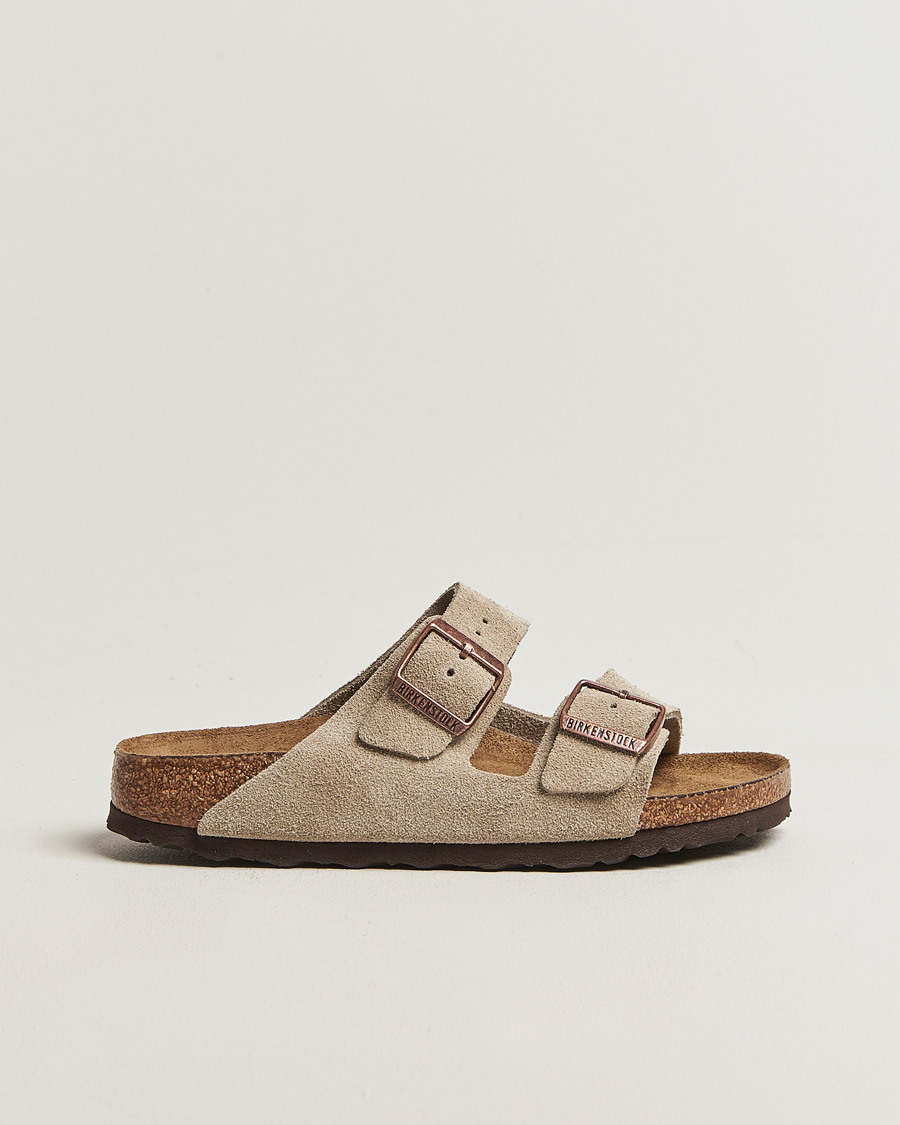 Herren | Sandalen & Pantoletten | BIRKENSTOCK | Woman Arizona Soft Footbed Taupe Suede
