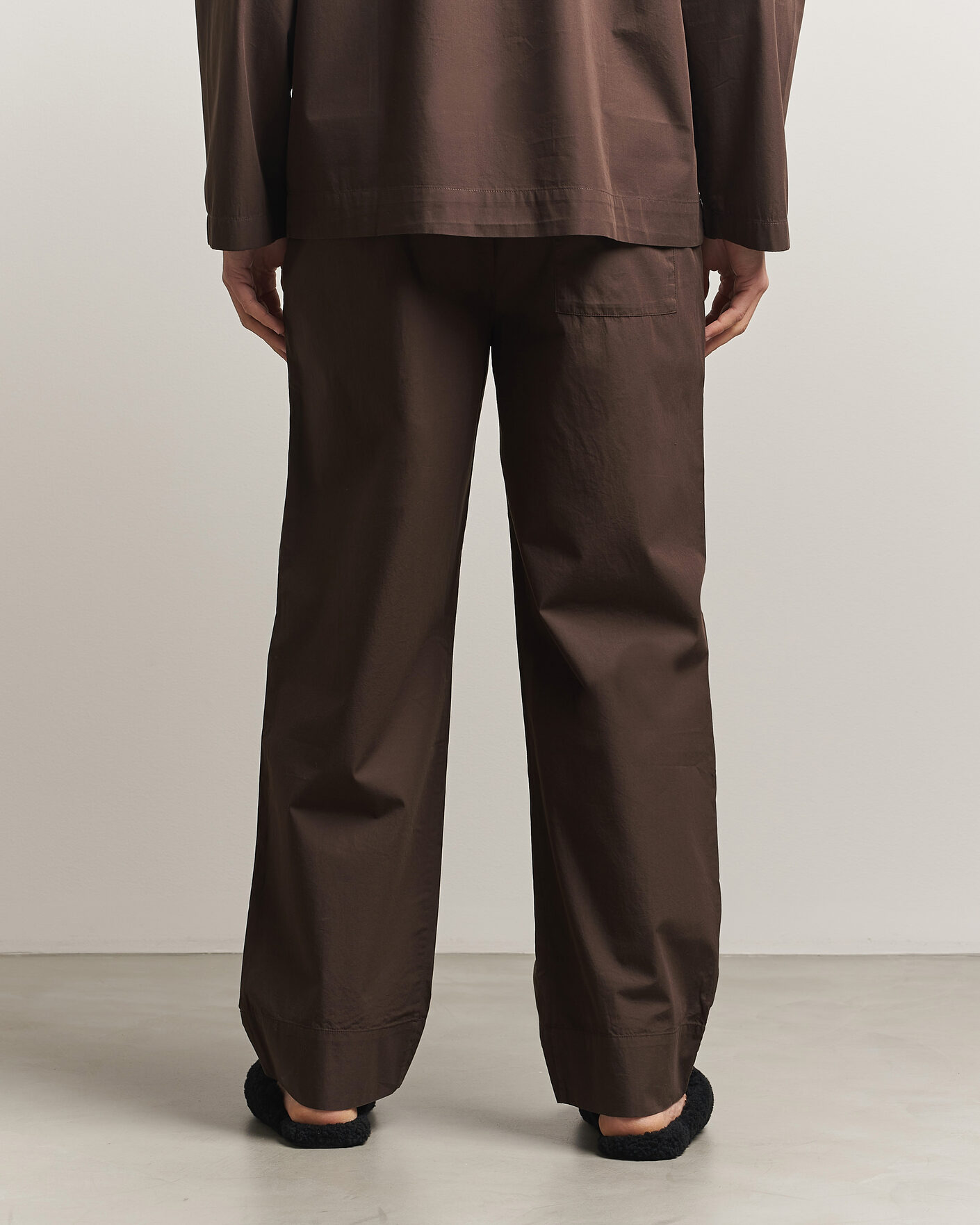 Herren | Schlafanzüge & Bademäntel | Tekla | Poplin Pyjama Pants Coffee