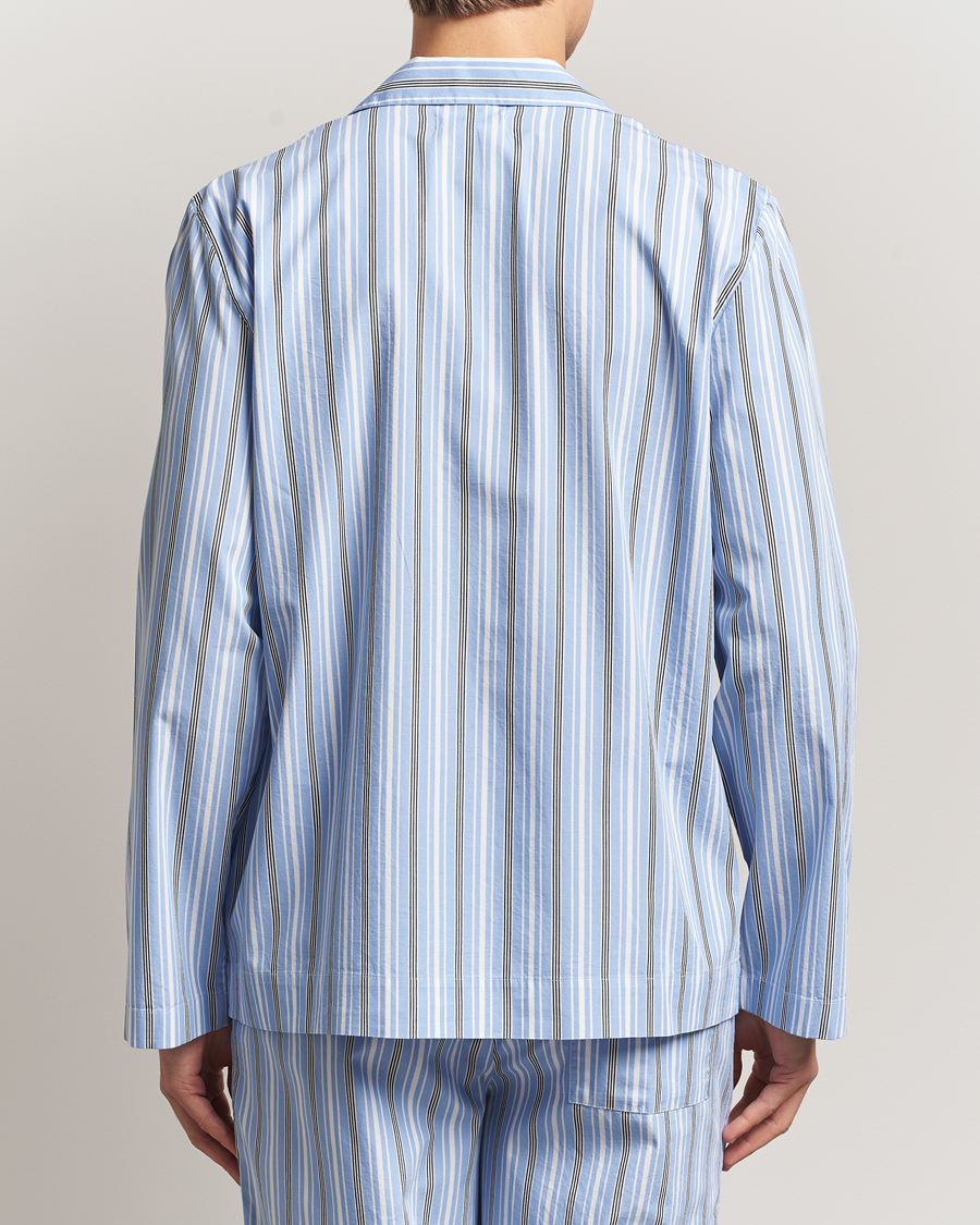 Herren | Schlafanzüge & Bademäntel | Tekla | Poplin Pyjama Shirt Stave Stripes