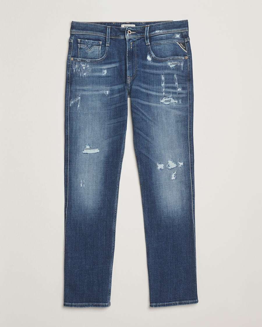 Herren | Jeans | Replay | Anbass 10 Years Wash Jeans Medium Blue