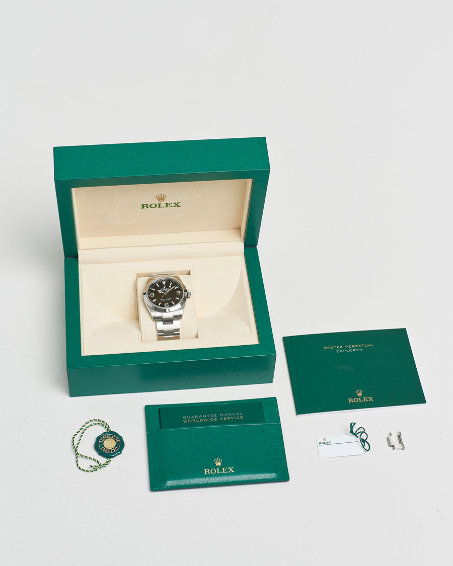 Herren | Rolex Pre-Owned Explorer 40 | Rolex Pre-Owned | Explorer 40