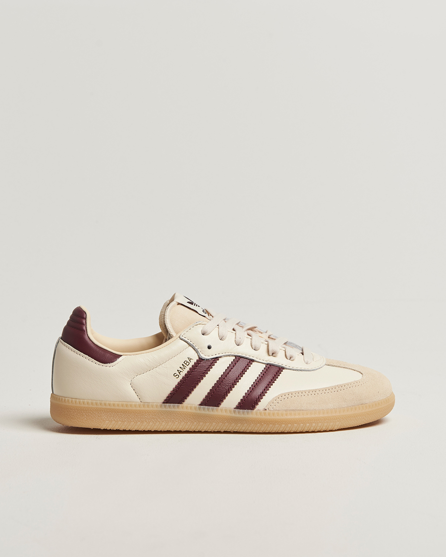 Herren | Sneaker | adidas Originals | Samba OG Sneaker Off White/Red