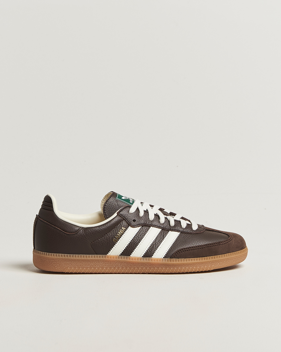 Herren | adidas Originals Samba OG Sneaker Dark Brown/Off White | adidas Originals | Samba OG Sneaker Dark Brown/Off White