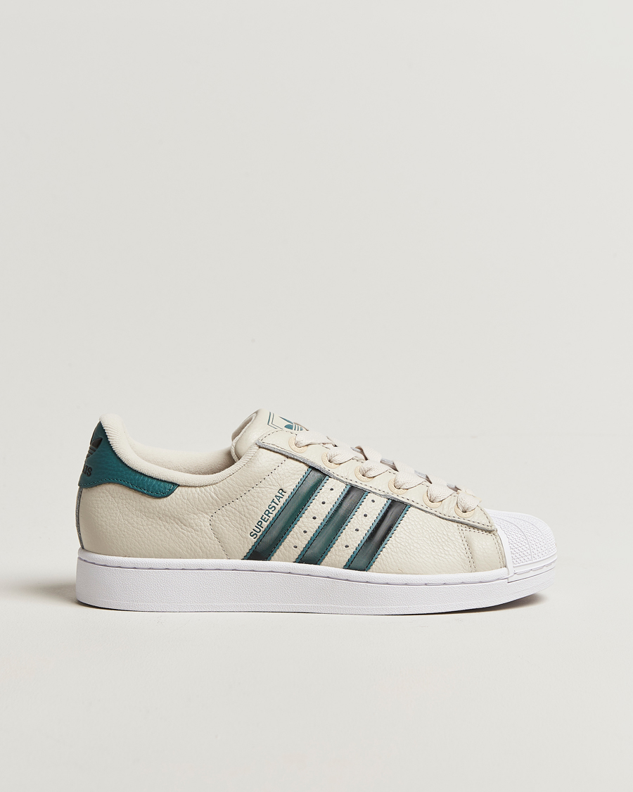 Herren | Sneaker | adidas Originals | Superstar II Sneaker Beige/Green