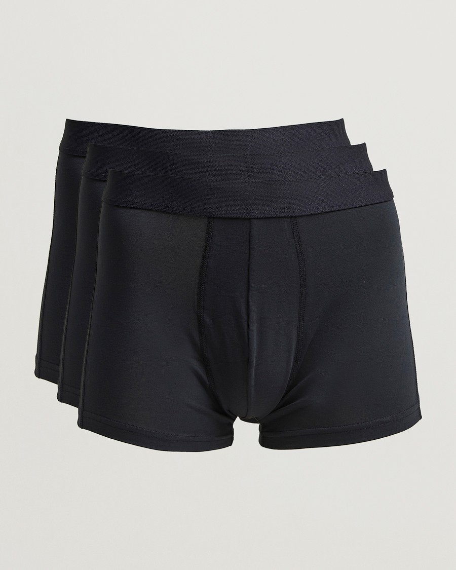 Herren | Unterwäsche | Bread & Boxers | 3-Pack Trunk Dark Navy