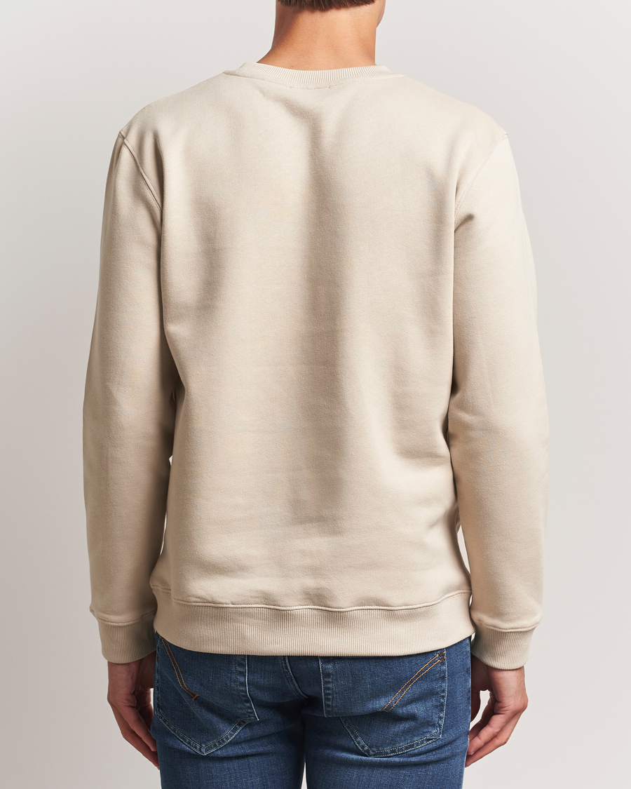 Herren | Pullover | Dondup | Logo Crew Neck Sweatshirt Ecru