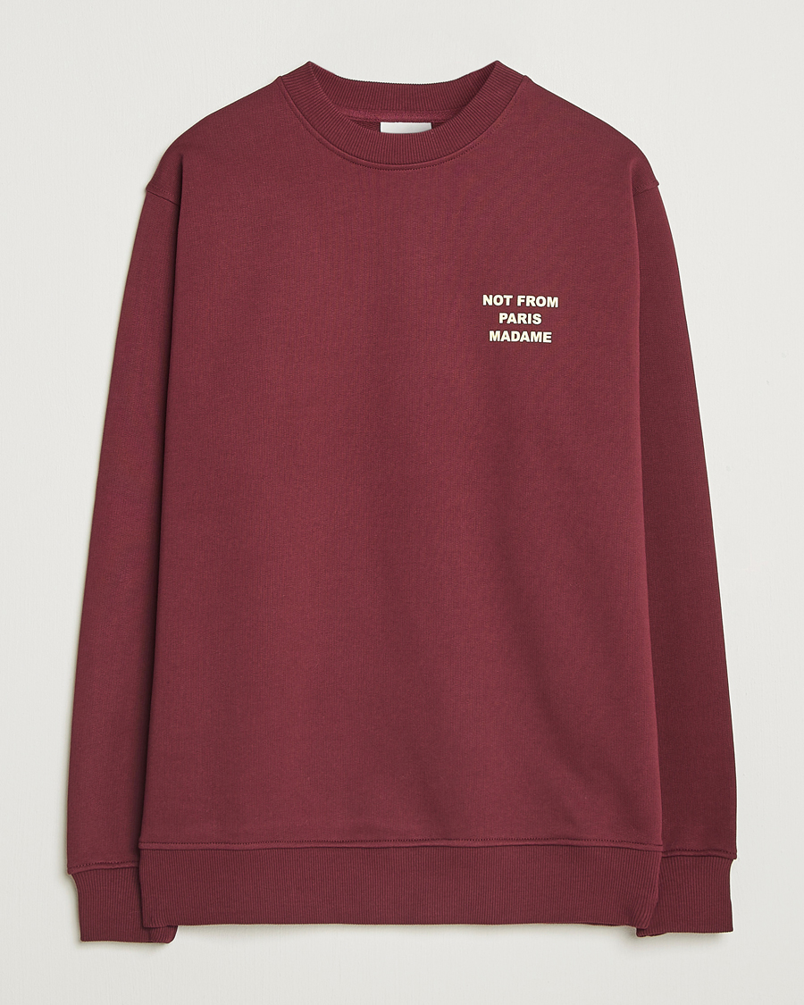 Herren | Pullover | Drôle de Monsieur | Slogan Sweatshirt Wine